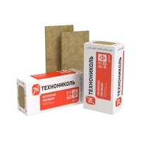 Базальтовый утеплитель ТЕХНОФАС ЭФФЕКТ (1200х600х100) Плотность 135 кг/м.куб