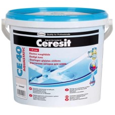 Эластичная водоотталкивающая затирка для швов  Ceresit CE 40 Plus Цветной шов 